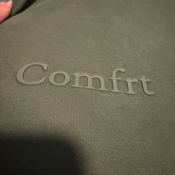 Comfrt Minimalist Hoodie - Forest Green - M - Picture 4 of 8